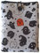 Custodia per libri fatta a mano, custodia per libri, copertina morbida, custodia per libri a copertina rigida, accessori da lettura fatti a mano, dimensioni 27 x 20 cm (fantasmi/casper)