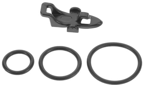 Milisten 10 Stück Angelhakenhalter Mit Rutenschutzpolster Aus Kunststoff Verstellbar Mit O-ringen Kompatibel Für Spinnruten Hakenhalter Für Angelruten Und Köder Zubehör Für Boots Und Auto Angelruten