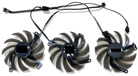 BDAKQJV Tarjeta Grafica CF-12915S INNO3D RTX 3070、3080 ICHILL X4 Fan Compatible con RTX 3070、3070TI、3080、3080TI、3090 ICHILL X4 Ventilador de refrigeración de Tarjeta de vídeo(Fan-C)