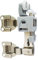 Puleggia per porta scorrevole, standard europeo, accessori hardware per armadi per ante pieghevoli e sospese, funzionamento regolare, design durevole