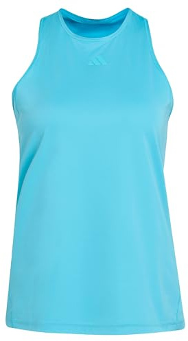 adidas Women's Club Tennis Climacool Tank, Signal Cyan, M