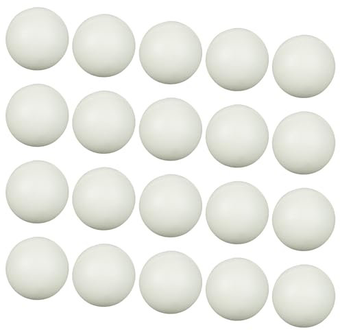ZANGWAGRU 20 Stück Tischtennis Bälle, Tischtennisbälle Leuchtend In Dunkeln,Ping Pong BäLle 40mm Premium Tischtennisbälle Multifunktion PingPong Bälle Für Erwachsene Und Kinder Familienspiele