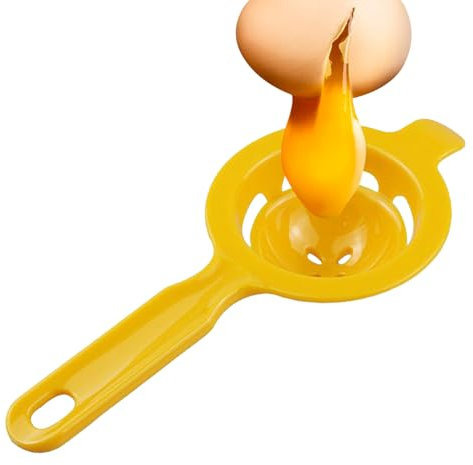 Egg Separator , Protein & Egg Yolk Separator - Separator Bowl Kitchen Sieve Food Safe Baking Accessories for Cake Baking & Cooking in the Home