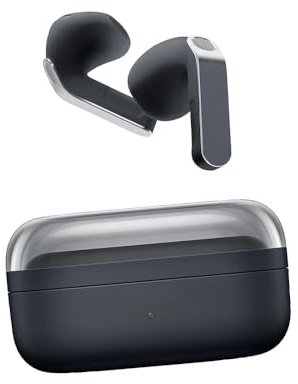 Samsung Galaxy Buds4, Black, Metal Body, 1-Way Speaker, Ultra Clear Calling Sound, Adaptive Noise Control