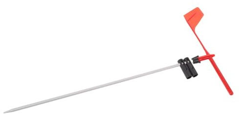 TOYANDONA Indicateur de Girouette pour Voilier en Métal et Plastique, Accessoires Bateau Précis pour Petit Bateau, pour Navigation en Extérieur Bord