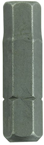 TIMCO 8HX25GB Hex No. 8 Driver Bit 25mm - Grey (Pack of 2)