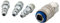 Mecafer 156430 Jeu de couplage rapide 1/4 m 3 inserts + 1 Coupleur universel