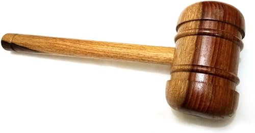 SportsYuva (Regular, Cricket Bat Wooden Mallet/Hammer for Bat Knocking) by Yogi Sports