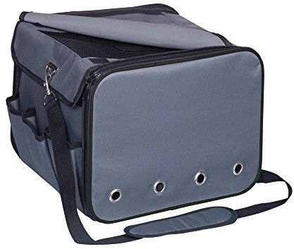 Nobby Autositztasche MERLO, grau 40 x 34 x 30 cm, 1 Stück