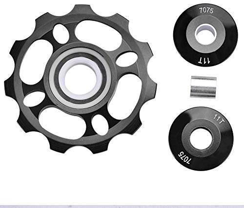 Fahrrad Schaltwerk Aluminiumlegierung 11T Pulley Schaltwerk Riemenscheibe Schaltr?llchen f¡§1r Stra?e Mountainbike Fahrrad