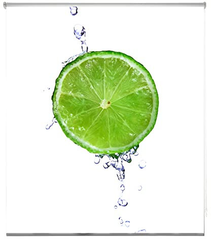 Estoralis Cocina| Estor Enrollable Diseño Moderno|Sin Taladrar Translúcido Estampado | Modelo C-1011 | 70 x 150 cm (Ancho/Alto) Tamaño Tela 67 x 150 cm | Estores para Ventanas y Puertas