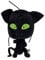 Bandai - Miraculous Ladybug - Weiches Stofftier 15cm - Plagg - P50692