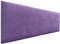 DHOME Kopfteil aus Kunstlederoder Stoff AQUALINE Glatt mit Beinen Kopfteil gepolstert Luxusbett Kopfteil (Stoff Lila, 160cm (Betten 150/160))