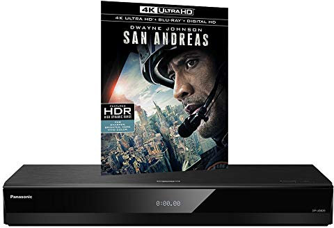 Panasonic DP-UB820 MULTIREGION Bundle with San Andreas Ultra HD 4K Blu-ray Disc