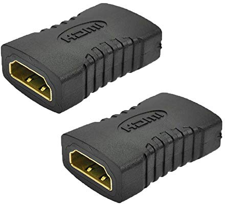 Elektronik-Technik 2X HDMI BUCHSE DOPPELBUCHSE Kupplung Adapter KABELVERLÄNGERUNG VERBINDER