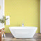 ABAKUHAUS Citrons Papier peint autocollant pour la maison, Résumé citron motifs de style Art, Accent de salon et de cuisine auto-adhésif, 33 cm x 250 cm, La moutarde blanche