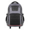 Phoenix Sac à dos trolley à roulettes pour ordinateur portable jusqu'à 17 pouces, gris, professionnel, minimaliste ou polyvalent
