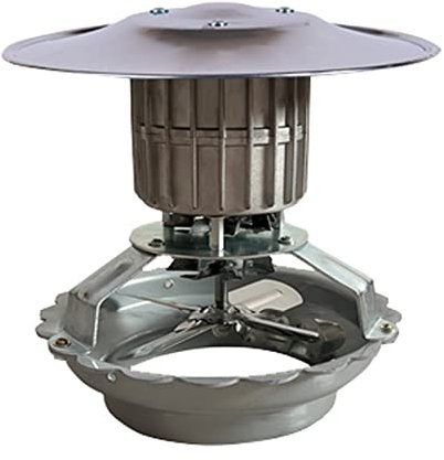 Dbtxwd Household Chimney Fan 120W Electric Chimney Fan Extractor, Fireplace Fan Flue Chimney Exhaust Fan for BBQ Hut Fireplace Thermo Stove Wood Oven,B