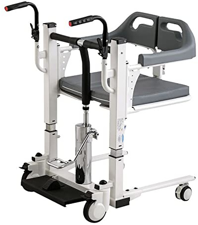 Startseite Hydraulischer Patienten-Heberollstuhl, multifunktionaler Patientenaufzug-Transfer-Maschine, justierbare Krankenpflege-Aufzug-Rollstuhl-Badezimmer-Stuhl für ältere Menschen
