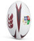 Canterbury of New Zealand British & Irish Lions Mentre Sponsor, Ballon de Rugby Adulte, Blanc, ONESZ -