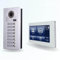 BT Security Portier interphone vidéo Modern 2 Fils - 8 Appartements - 8 écrans tactiles Smart 7 Blanc