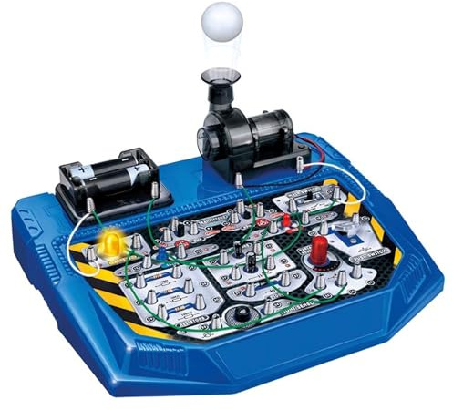 Velleman Elektronik-Projektset für Kinder ab 8 Jahren, erkunden Sie die Grundlagen der Elektronik mit 25 spannenden Experimenten, lehrreiches und interaktives Spielvergnügen, Schaltkreisspaß