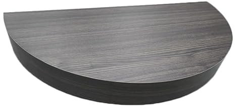 Runder Sockel aus Massivholz, für Party, Dessert, Sockel, Säulen, Vitrine, Organizer, grau, 100 x 50 x 15 cm, ideal für Zuhause, Büro, Hochzeitsveranstaltungen
