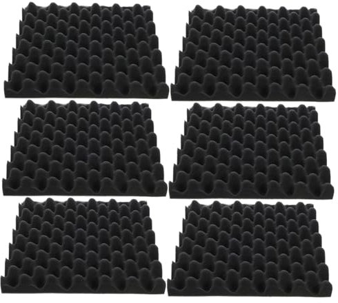 UPKOCH 12pièces Panneau Isolation Phonique Panneau Acoustique Insonorisant Pour Du Bruit
