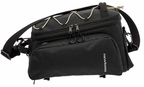 New Looxs Sports Trunkbag 31 L - Fahrradtasche für Racktime Gepäckträger - Eingebauter Racktime-Adapter - 100% Wasserdicht Dank Regenhülle - Leicht Fixierbare Fahrradtasche hinten