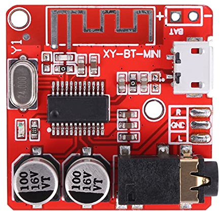 Asuinxurr MP3 Bluetooth Decoder Board Verlust Freier Auto Lautsprecher Audio VerstäRker Modifiziertes Bluetooth 4.1 Circuit Stereo EmpfäNger Modul