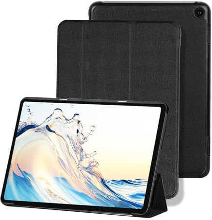 Yingphia New Kindle Fire HD 8 Inch Tablet Case & 8 Inch Plus Tablet Case (12th/10th Gen 2024/2022/2020Release) -Trifold Stand Cover with Auto Wake/Sleep,Incompatible with Samsung Nokia (Black)
