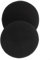Ersatz-Ohrpolster aus Memory-Schaum, kompatibel mit Over-Ear-Headsets, verschiedene Größen, 3 cm, 4 cm, 4,5 cm, 5 cm, 6 cm, weicher, elastischer Schwammbezug, Schwarz (4,5 cm)