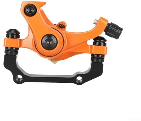 Pinza de freno para scooter eléctrico Kukirin G4 delantero y trasero con base de metal de aleación de aluminio para un uso duradero (trasero)