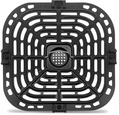 Air Fryer Replacement Grill Pan,Compatible for Instant Vortex Plus Air Fryer Replacement Parts Grill Plate Crisper Plate Tray Non-Stick
