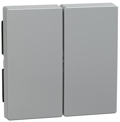 Schneider Electric Merten Wippe für Serienschalter, System M, aluminium, Artikelnummer 433560