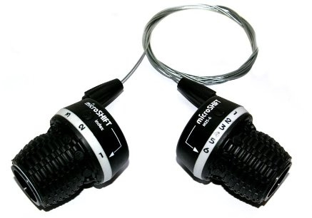 Microshift Schalthebel-18 speed Twist Grip Gear