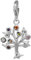 SilberDream Charm 925 Echt Silber Anhänger Lebensbaum bunt Zirkonia FC722F Silber Charmsschmuckanhänger