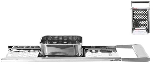 Home Maschine Gnocchi mit Loch offen, Edelstahl, 12 x 32 x 8 cm