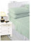 Extra Deep Double Fitted Sheets 40cm / 16 Deep Bedsheet Double Fitted Sheet (Double, Mint Green)