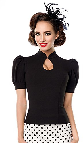 Belsira Retrobluse mit Puffärmel 3XL