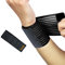 Orthèse élastique poignet main bras - Attelle réglable à scratch - Bandage strapping strap protection poignet Sports et Loisirs - Haute qualité - Bande 40 cm