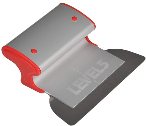 LEVEL5 17,8 cm Schaumklinge | Präzisions-0,3 mm deutscher Edelstahlklingeneinsatz (austauschbar), ergonomisches Aluminium-Klingenprofil | 4-907 | Präzisions-0,3 mm deutscher Edelstahlklingeneinsatz (austauschbar), ergonomisches Aluminium-Klingenprofil - 4-907