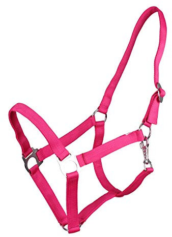 ARBO-INOX® Halfter mit Schiebeschnalle Stallhalfter Basic (Cob, Fuchsia)