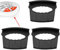 Dokili Universell Motorrad Felgenschoner Auto Reifenmontage Felgenschutz Motorrad ATV Radnabe Felgenkantenschutz Felgenschoner für Dirtbike Scooter Pocket Dirt Motorrad 3 Stücke Neues Design