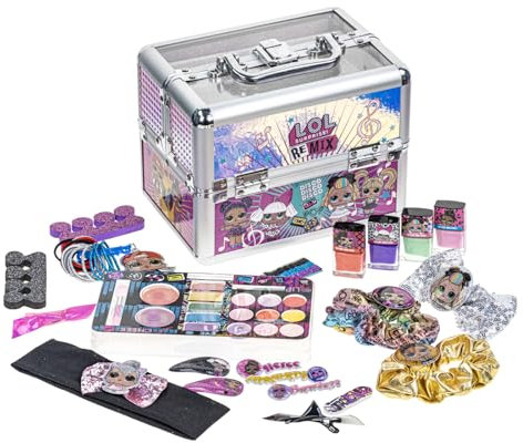 L.O.L Surprise! Kinderschminke Set | Mädchen Make-up Set mit Lipgloss, Nagellack und mehr | Geburtstagsgeschenk für Kinder ab 5 Jahren von Townley Girl