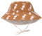 LÄSSIG Baby Kinder Sonnenhut Strandhut Sommerhut Sonnenschutz Kinderhut Babymütze wendbar atmungsaktiv UV-Schutz 80/Sun Protection Bucket Hat Seahorse caramel, 07-18 Monate, Größe: 46/49