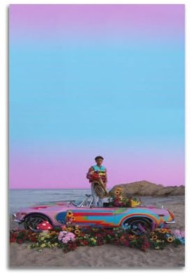 Terp Jaden Smith Poster, Wandkunst, Filme und Musik, Poster, Geschenk für Freunde, Schlafzimmer, Wohnzimmer, Dekoration, modern, ästhetisch, 60 x 90 cm, ungerahmt