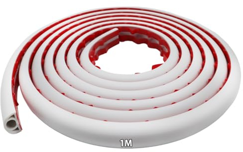 Passe Cable Sol 1M Goulotte Passe Cable Sol, Petit Canal de Cordons d'alimentation Flexible pour Le Bureau Protection des Fils Electriques et Prévention des Risques de Trébuchement