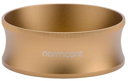 Normcore 58 mm magnetischer Dosiertrichter, Espresso-Dosierring, 29 mm eloxiertes Aluminium mit 7 Neodym-Magneten, passend für 58 mm Filterhalter, Bronze