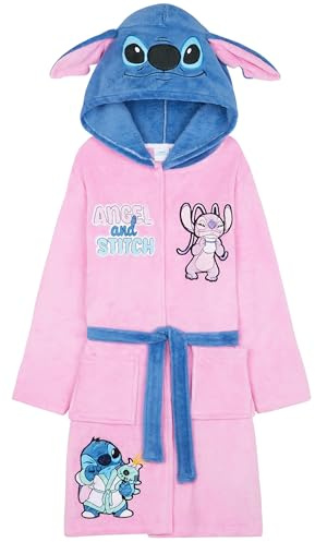 Get Trend Vestaglia Bambina e Adolescenti, Pile Accappatoio con Cappuccio, Carino Abbigliamento da Casa Regali per Lei